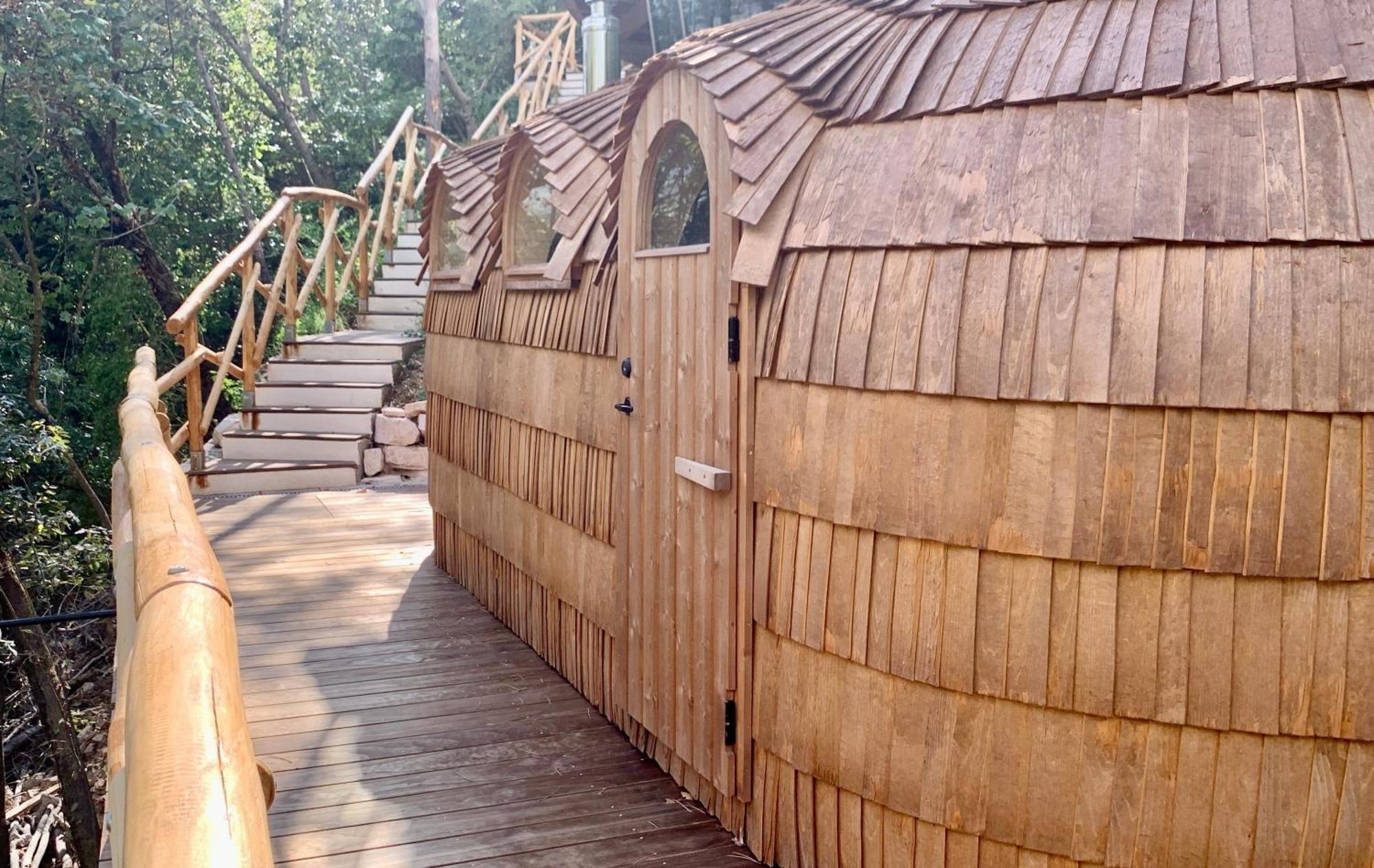 La Forestale Luxury Ecolodge Piano Terra- Appt Acqualagna Exteriér fotografie